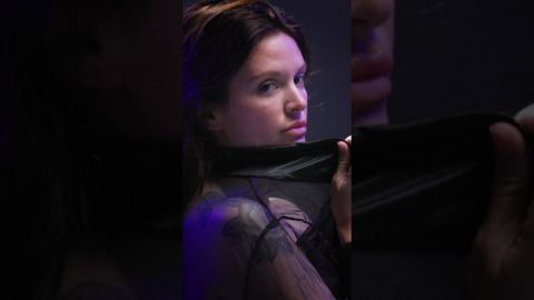Sheer Nude Fashion Model Cinema